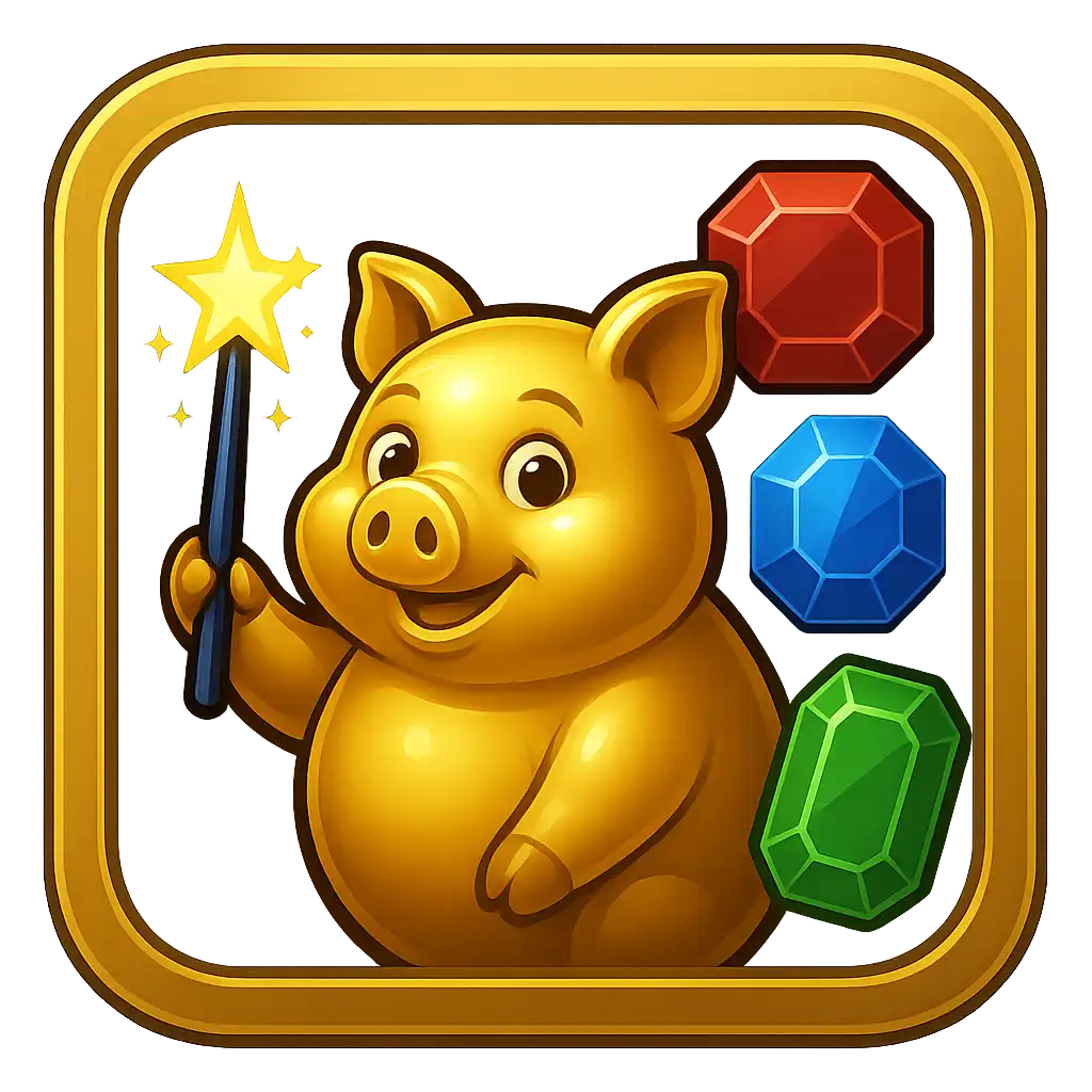 Piggy Prizes Wand of Riches slot game